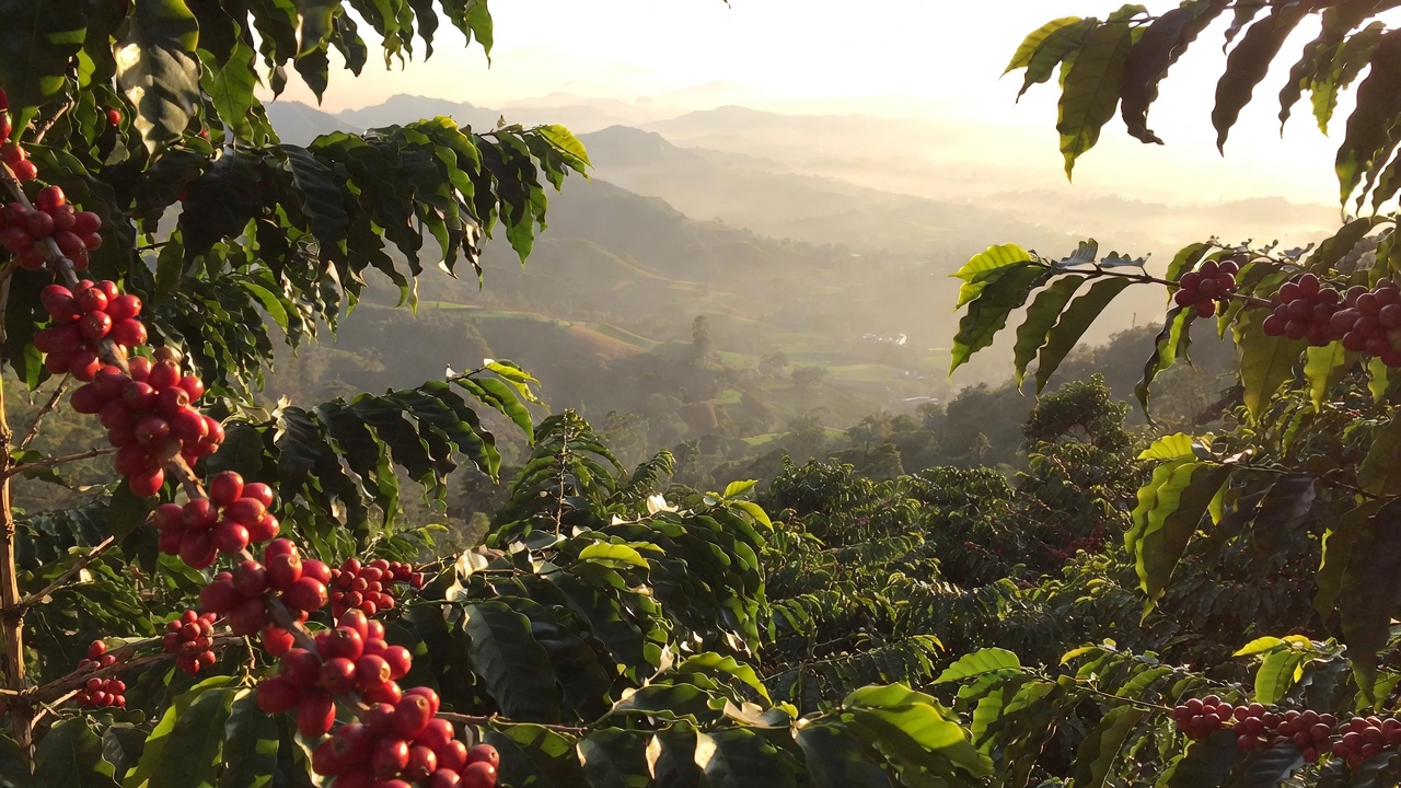 Café de origen Colombia